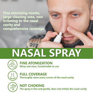 Rhinite Sinusale Sinusite Traditionnelle Chinoise Allergique Chronique Éternuement Soins du Nez Herbe Spray Nasal - Product Image 4