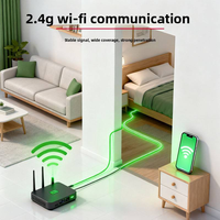 60G 지능형 4G 밀리미터파 레이더 모니터 USB 전원 플라스틱 와이파이 앱 제어 가정 간호 커뮤니티 유도형 노인용