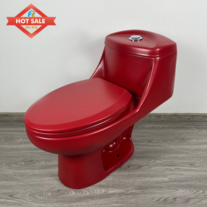 Oferta Especial al por Mayor: Inodoros Económicos de Cerámica de Una Pieza con Doble Descarga para Baño - Product Image 2