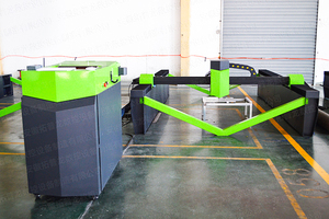 Factory Discount <strong>Laser</strong> Cutting Machine Sheet Metal Precision Hole Design Patterns <strong>Cutter</strong> Light Gantry Type Cut Machine - Product Image 5