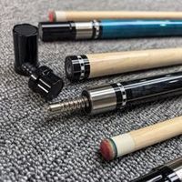 Queue de billard professionnelle de haute qualité en érable de 13 mm avec joint américain 1/2, vente en gros