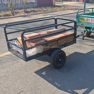 <span class=keywords><strong>Remorque</strong></span> utilitaire arrière en métal pour VTT, modèle 2025, idéale pour le jardinage, avec faible MOQ pour motos et VTT - Product Image 4