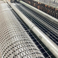 Machine à rouler les treillis métalliques soudés, contrôlée par PLC, largeur 1,2 m, pour la fabrication de bobines de treillis métallique léger