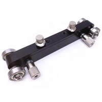 Alat Penggiling dan Perata Sadel Senar Gitar dan Bass dari Aluminium Alloy yang Dapat Disesuaikan, Perlengkapan Luthier