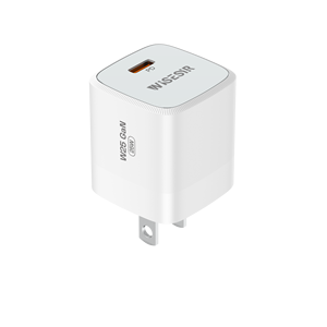 WISESIR Factory Direct 25W PD Charger US <strong>Plug</strong> 5V 3A <strong>USB</strong> C Fast GaN Portable Mobile Phone Laptop Charger OTP OVP PD 3.0 Type C - Product Image 2