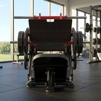 Presse à jambes linéaire robuste à 45 degrés, équipement d'entraînement de force à charge libre pour musculation et centre de fitness