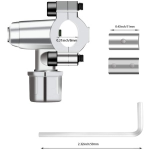Kit de Carga de Aire Acondicionado R134a con Manómetro y Adaptador de Válvula para Recarga de Refrigerante - Product Image 5