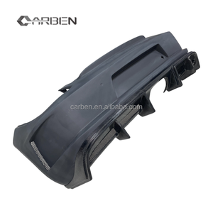 Para <span class=keywords><strong>Porsche</strong></span> Cayman <span class=keywords><strong>Boxster</strong></span> <span class=keywords><strong>987</strong></span>,1 <span class=keywords><strong>987</strong></span>,2, parachoques trasero de medio carbono mejorado, alerón trasero - Product Image 4