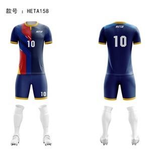 Conjuntos de Uniformes de Fútbol de Poliéster Personalizados de Alta Calidad, Transpirables, para Hombre, Unisex - Product Image 5