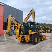 Chargeuse-pelleteuse Caterpillar 420F d'occasion, 4x4, 7 tonnes, godet de 0,96 m³, chargeuse-excavatrice hydraulique CAT 420F C4.4 ACERT d'origine à vendre