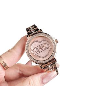 <span class=keywords><strong>Reloj</strong></span> de Mujer <span class=keywords><strong>Guess</strong></span> Tuhao con <span class=keywords><strong>Diamantes</strong></span> Dorados, Estilo Sencillo y Sofisticado, para Estudiantes, Aleación, 38mm, Movimiento de Cuarzo, Estilo Casual, con Agujas - Product Image 5
