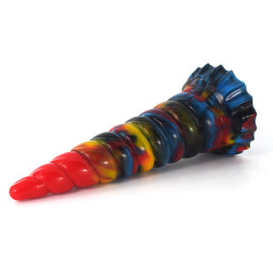 50% remise pas cher jouets sexuels <span class=keywords><strong>licorne</strong></span> gode <span class=keywords><strong>Plug</strong></span> <span class=keywords><strong>Anal</strong></span> pour la Stimulation de la chatte cul gode de 8.8 pouces avec ventouse - Product Image 4