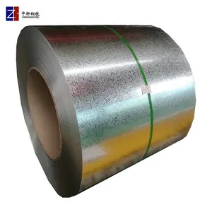 Bobina d'acciaio rivestita di zinco in acciaio z100 sgcc ibr 0.9mm 0.3mm 26 28 18 g90 z180 g60 bobina in acciaio zincato 0.8mm