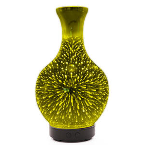 Diffuseur d'arômes en verre 3D LuminaGlow 0,5L, humidificateur ultrasonique, lumière LED, décoration d'intérieur, cadeau - Product Image 4