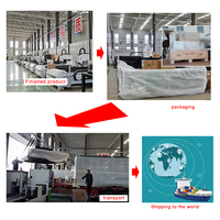 Machine de découpe laser à grande vitesse et haute précision Dowell 3015 pour tôle métallique / Machine de découpe laser CNC pour métal