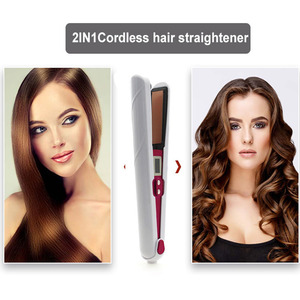 Meilleure vente Fer <span class=keywords><strong>plat</strong></span> <span class=keywords><strong>sans</strong></span> <span class=keywords><strong>fil</strong></span> double tension fer à lisser et à friser rapide Fer à lisser professionnel à induction - Product Image 6