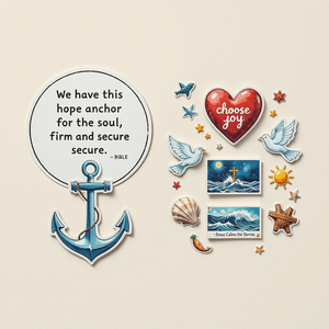 सृजनात्मक मसीही स्टीकर प्रशंसा का वादा करती है कि देवताओं को उपहार और घर की सजावट के लिए प्रेरणादायक धार्मिक डेकल्स से प्यार करते हैं - Product Image 3