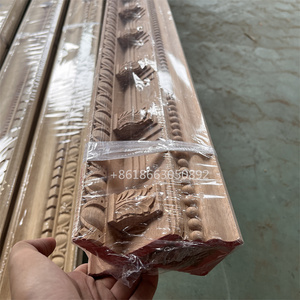Moulures <span class=keywords><strong>d</strong></span>écoratives en teck massif pour armoires <span class=keywords><strong>de</strong></span> cuisine, moulures <span class=keywords><strong>de</strong></span> couronne en bois massif - Product Image 6