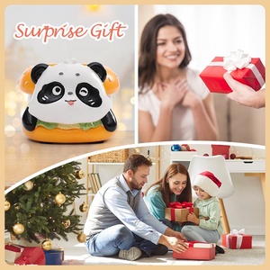 Maceta Creativa de Resina con Forma de Panda y Hamburguesa, Contenedor para Suculentas, Regalo Festivo y Adorable Maceta de Dibujos Animados para el <span class=keywords><strong>Hogar</strong></span> - Product Image 6