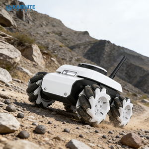 Ruedas Mecanum de Goma PU con Rodamientos para Chasis de Robot Inteligente 4WD, Repuestos de Ruedas Omnidireccionales - Product Image 4