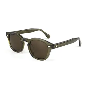 Figroad High Quality Designer Italian Acetate Sunglasses Luxury Eyewear Men Drive Glasses Custom Shades