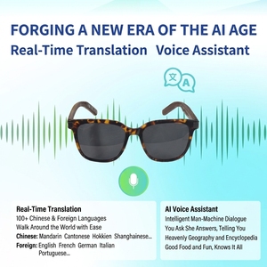 Gafas Inteligentes con Traducción por IA, Sonido Estéreo, Asistente de Voz, Reproductor de Música y Llamadas Telefónicas, Resistentes al Agua IPX-4, 5.3 - Product Image 3