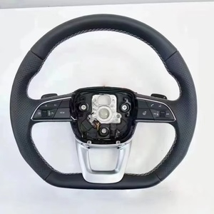 Volant avec commandes au volant pour <span class=keywords><strong>Audi</strong></span> A3 A4 A5 RS3 RS4 RS5 S3 S4 S5 A6 A7 A8 Q5 Q7 <span class=keywords><strong>Q8</strong></span> TT R8 S6 RS6 RS7 S7 B8.5 B8 - Product Image 4