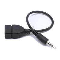 Câble audio USB vers Aux 3,0 mm 3,5 mm mâle-femelle à extrémités ouvertes de 1 m