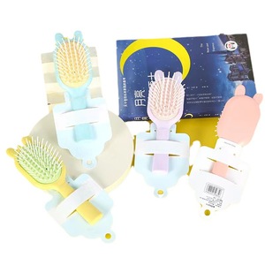 Cepillo de masaje para el cuero cabelludo Mohei, peine con cojín, 15-20 cm, con forma de oreja, portátil, para niños - Product Image 5