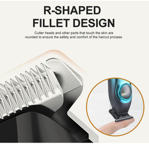 Tondeuse à cheveux électrique professionnelle pour salon, moteur haute vitesse, rechargeable, peignes de longueurs multiples, tondeuse à cheveux <span class=keywords><strong>sans</strong></span> fil pour barbiers - Product Image 2