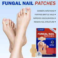 ELAIMEI Patchs de réparation des ongles Fungal Nall Repair Repaire sans effort Hydrogel Nail Care Patches pour ongles fongiques