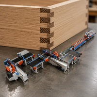 Machine à jointer les doigts semi-automatique haute productivité pour le travail du bois, alimentation automatique pour fabricants de meubles