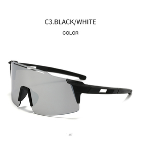 Neue Großhandel Männer Frauen Sport brille Radfahren Sonnenschutz Mode Angeln Sonnenschutz Fahrrad Outdoor Custom ized Logo Sonnenbrille - Product Image 5