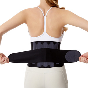 Ceinture de soutien lombaire sportive noire SMLXL pour le fitness, l'exercice et la course à pied - Product Image 2