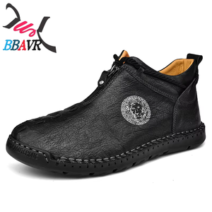 Zapatos Casuales de Moda para Hombre, Cosidos a Mano, Transpirables, Ligeros, para Todas las Temporadas, Talla Grande - Product Image 2