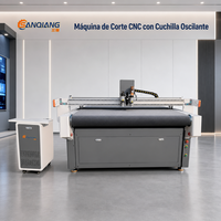 Cutter CNC à lame oscillante pour tissu et textile 1600x2500mm avec table à vide