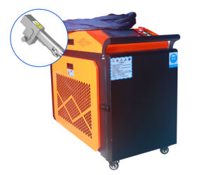 Máquina de limpieza láser portátil manual para aluminio recubierto de pintura oxidada 1500W 2000W 3000W - Product Image 4