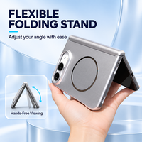 Étui de protection magnétique pliable XTAURI pour téléphone portable, compatible avec le nouveau modèle pliable 2026 iPhone 18 Fold iPhone Duo