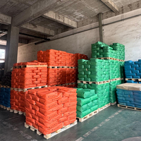 Pigments d'oxyde de fer brun naturel d'usine de bonne qualité pour la peinture de brique de ciment et le colorant de béton de couleur de mélange de coloration