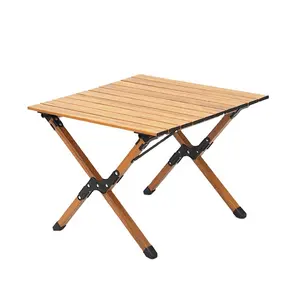 NB-FAVOUR Outdoor Portable Picnic BBQ Camping Folding Table Foldable Multi Functional Simple Camping Table