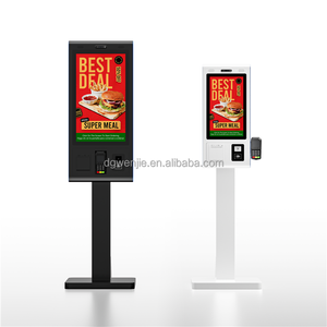 <span class=keywords><strong>Kiosque</strong></span> tactile WENJIE 21,5/27'' sur pied avec SDK pour restaurants rapide, cafés, pizzerias - Commande en libre-service, menu et <span class=keywords><strong>prix</strong></span> - Product Image 6