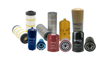 Filtro de Aceite de Motor 2654A111 P550920 LF17475 W9071, Filtro de Lubricante Enroscable para Motor Diésel Perkins 1106
