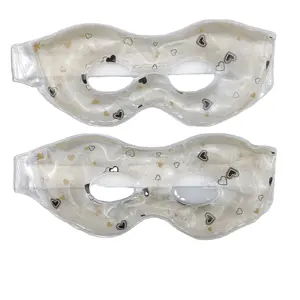 Hete Verkoop Ijsgel Pad Oog Koud Warm Kompres Ooggelmasker Met Glitter Verkoelende Oogverzorging
