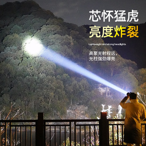Headlamp Rechargeable 2000 MAh LED Waterproof High Brightness Adjustable For Outdoor Fishing Running <b>Emergency</b> <b>Light</b> - Product Image 1