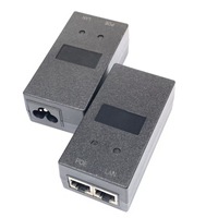 Passiver PoE-Injektor 24VDC 1A 48V 0,5A Gigabit-PoE-Netzteil vom Desktop-Typ Rohs Adapter für Ethernet-Switch CCTV-Kamera AP