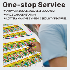 Cartes à gratter avec conception gratuite et service d'impression de haute qualité, fournisseur d'impression de loterie fiable et sûr - Product Image 4
