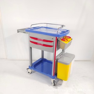 Chariot de traitement et de soins Kerry Abs avec tiroirs et bacs pour usage hospitalier - Product Image 2