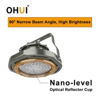 Projecteur LED antidéflagrant OHUI 200W IP66 ATEX IECEx pour zone 1, zone 2, zone 21, zone 22