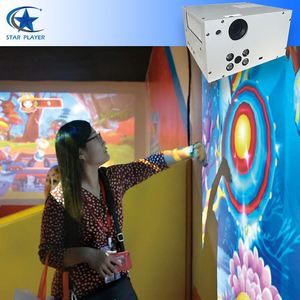 Projecteur interactif Mayeter avec résolution 1024x768, HDMI, télécommande, jeux, peinture magique, projection murale, cartographie tactile - Product Image 1