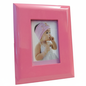 PHOTOFRAME <b>PINK</b> PARTIALLY FLAT-100x150mm Customizable Wooden Photo <b>Frame</b> for Home Use 100x150mm - Product Image 2